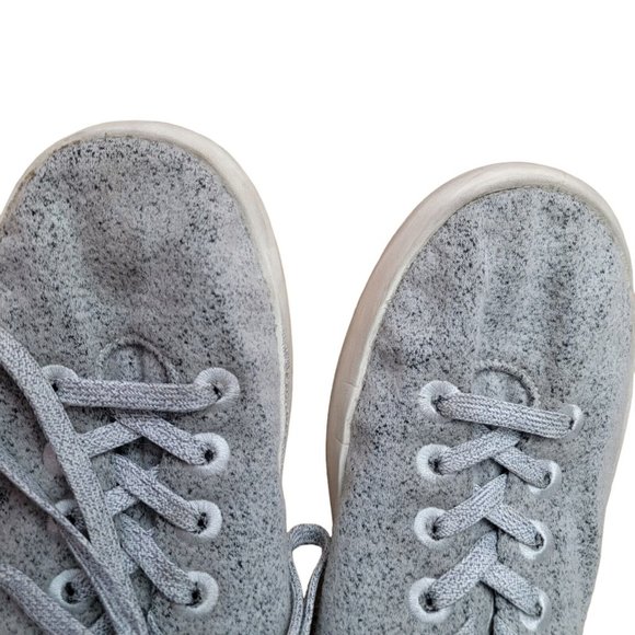 Allbirds Men's Wool Pipers Dapple Gray Lace Up Sneakers Size 11 - Picture 4 of 7